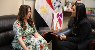 مايا مرسي تستقبل سفيرة أمريكا بالقاهرة للتعرف على جهود مصر في مجال تمكين المرأة