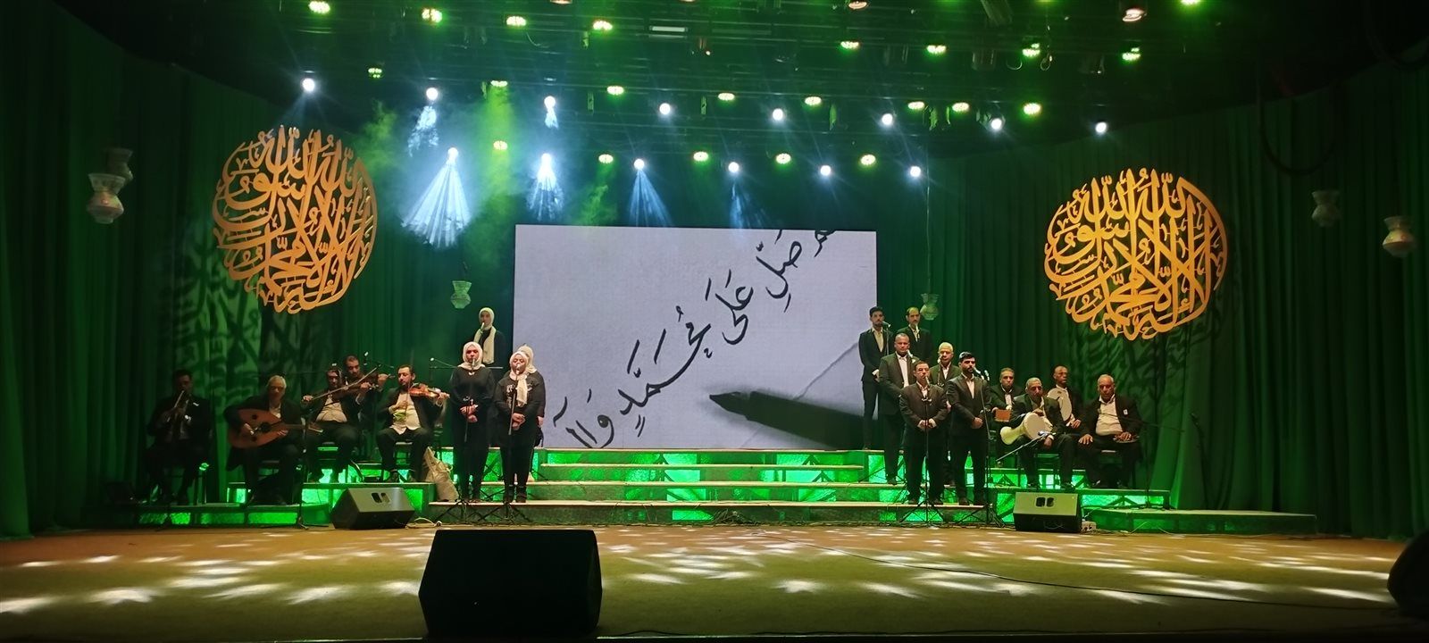 بدء فعاليات احتفالية قصور الثقافة بليلة القدر على مسرح السامر