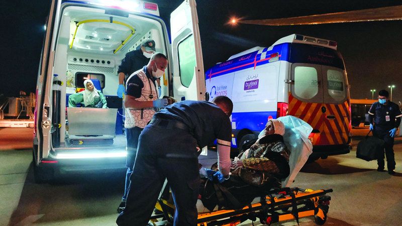 الامارات | الإمارات تستقبل الدفعة الـ 15 من الأطفال الفلسطينيين الجرحى ومرضى السرطان