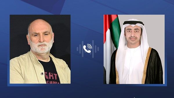 عبدالله بن زايد يثمن دور منظمة «المطبخ المركزي العالمي» في غزة