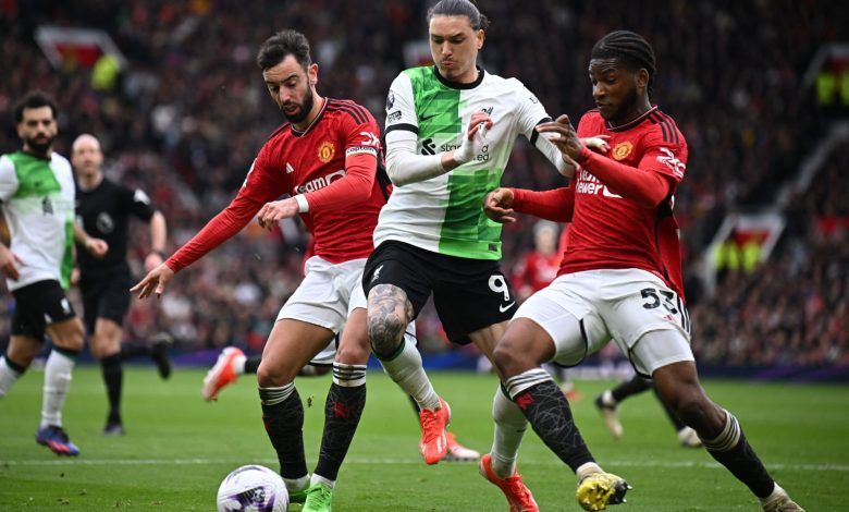 ترتيب الدوري الإنجليزي بعد تعادل ليفربول أمام مانشستر يونايتد