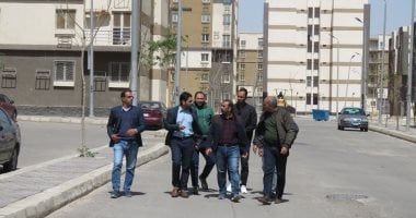 رئيس جهاز العبور الجديدة يتابع سير العمل بالمشروعات السكنية والطرق والمرافق