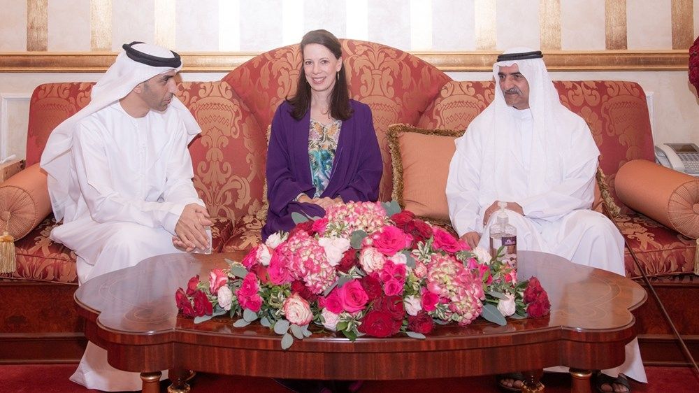 حمد الشرقي يستقبل المهنئين بعيد الفطر المبارك بحضور ولي عهد الفجيرة