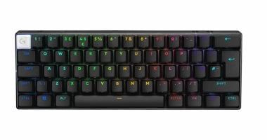 تكنولوجيا: تعرف على أول لوحة مفاتيح ألعاب لاسلكية مضغوطة بنسبة 60%