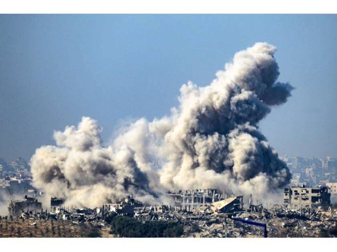 استشهاد سبعة فلسطينيين في قصف إسرائيلي على غزة ومخيم النصيرات
