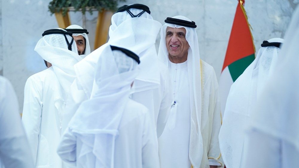 سعود بن صقر  يواصل استقبال المهنئين بعيد الفطر