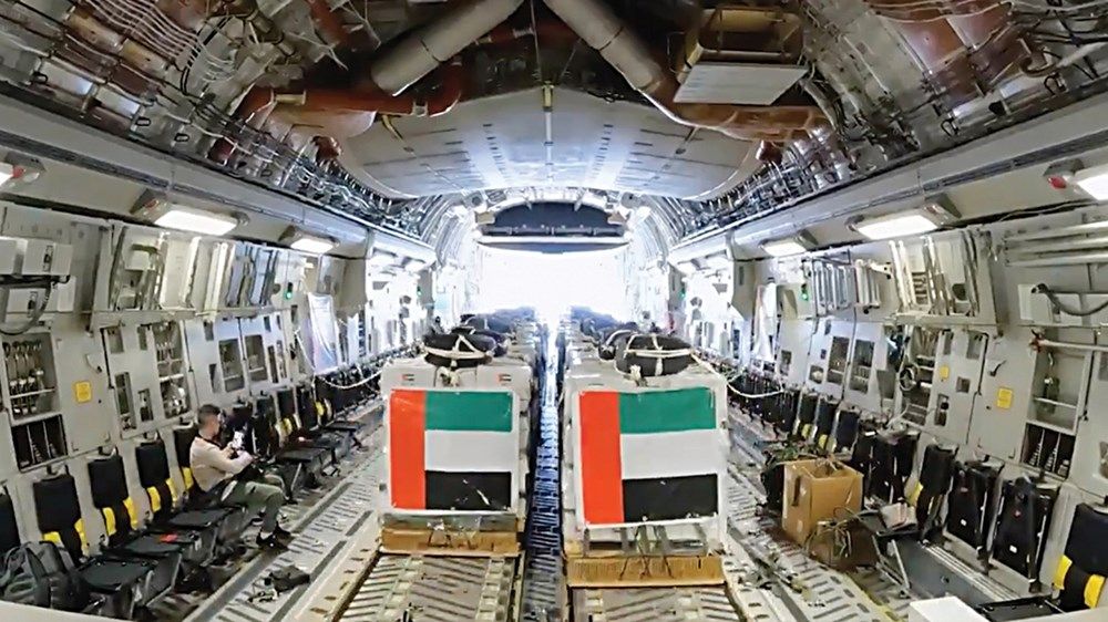 «طيور الخير» تُنفذ الإسقاط الجوي الـ 31 للمساعدات على شمال غزة