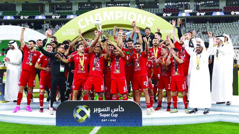 الامارات | العربي بطلاً لكأس السوبر «القطري الإماراتي»