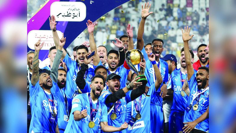 الامارات | الهلال السعودي يواصل كتابة الأرقام القياسية  في أبوظبي