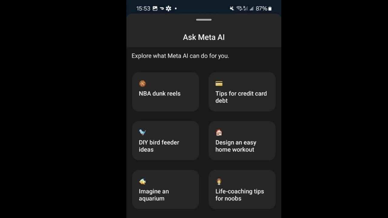 تكنولوجيا: ‏Meta تقدم برنامج Chatbot للمحادثة على تطبيق انستغرام