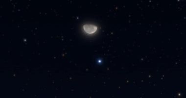 تكنولوجيا: تعرف على عمر القمر ودرجة إضاءته في سماء اليوم