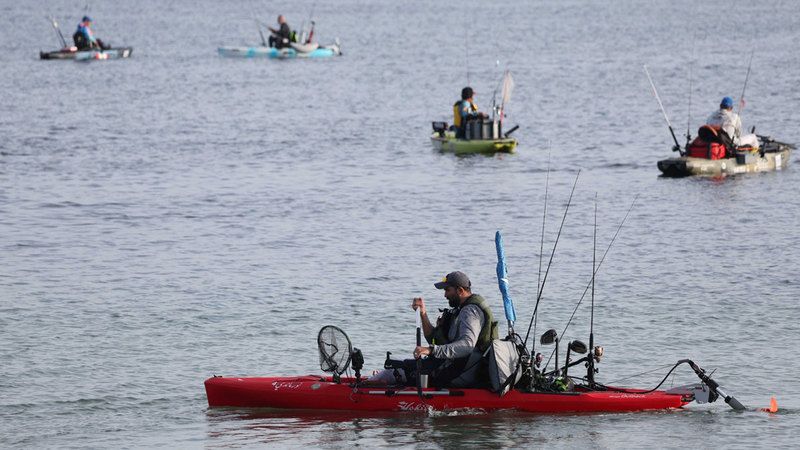 الامارات | بطولة دبي لصيد الأسماك بـ «الكاياك» تشـهـد رقـمـاً قياسياً