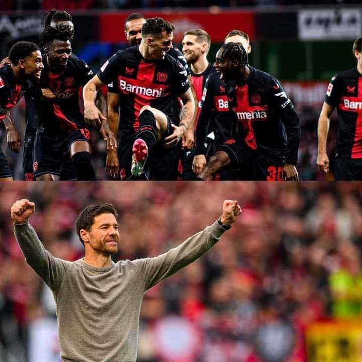 بعد تتويجه باللقب.. احتفالات بايرن ليفركوزن عرض مستمر(صور)