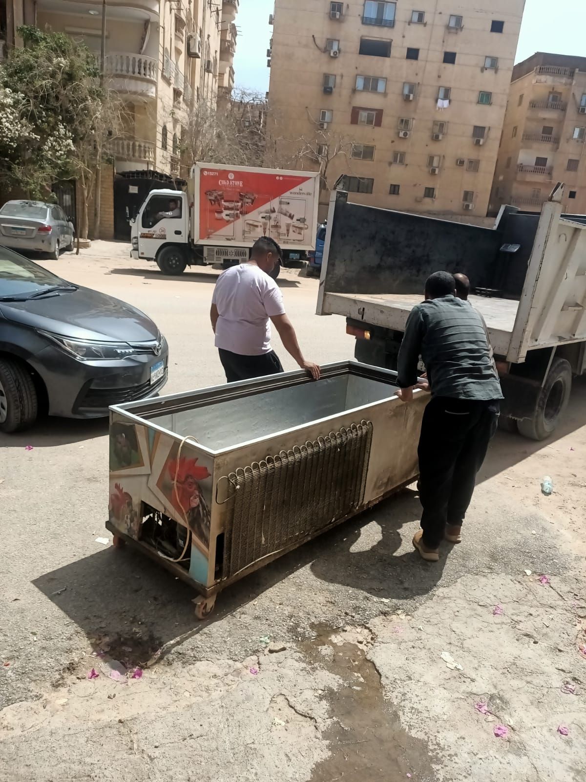 رفع 1400 حالة إشغال وإزالة 3 حالات بناء مخالف بحدائق الأهرام
