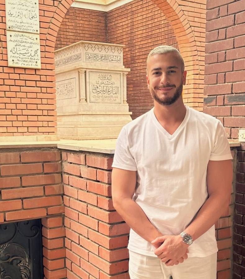 سعد لمجرد يزور مقابر النجوم في مصر.. هذا ما كشفه