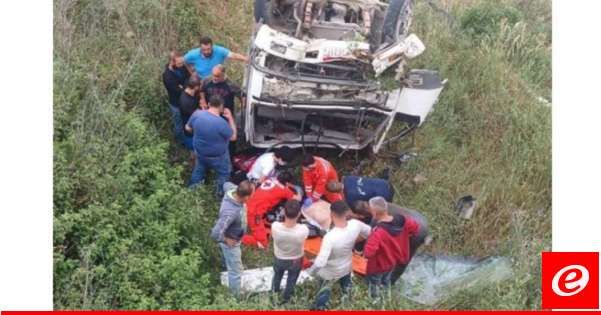 وفاة مواطن جراء انقلاب "بيك أب" كان يقوده على أوتوستراد القديسين في سمارجبيل