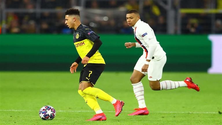 مبابي ضد سانشو.. تشكيل مباراة باريس وبوروسيا في نصف نهائي دوري أبطال أوروبا