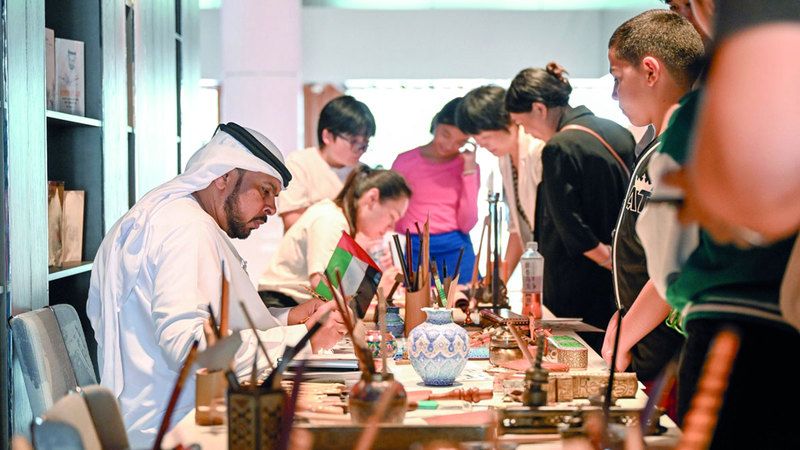 الامارات | «طريق واحد» تجمع بين ثقافتين.. في مكتبة محمد بن راشد