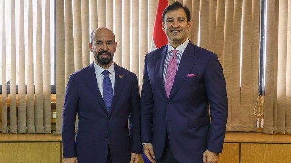 سفير الإمارات يلتقي رئيس مجلس الشيوخ وكونغرس الباراغواي