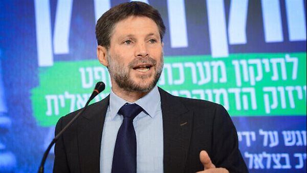 سموتريش يشير لخطر ملموس على إسرائيل "أشد منه في أي وقت مضى"