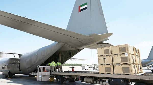 الإمارات تواصل جهودها الإنسانية لدعم سكان غزة