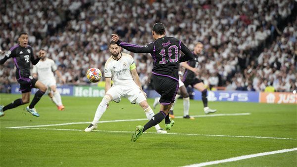 ريال مدريد يتعادل مع بايرن ميونخ في الشوط الأول