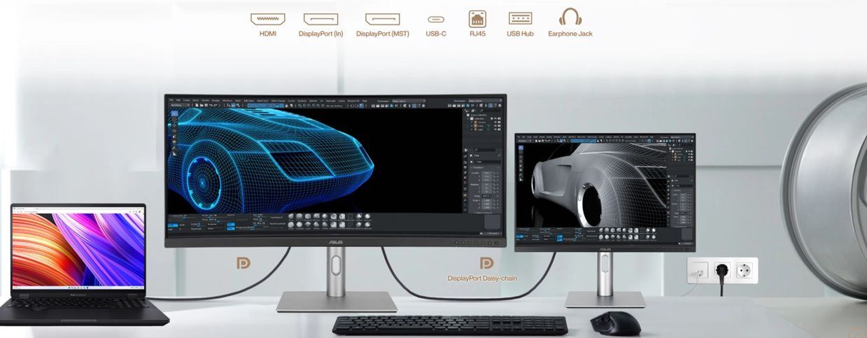 تكنولوجيا: ASUS تكشف عن شاشة ProArt PA34VCNV بتصميم منحني وسعر 529 دولار