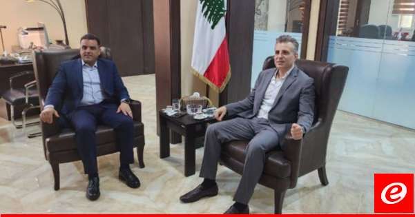 مارون التقى في نيجيريا سفير لبنان وعرض معه سبل التعاون مع الجالية