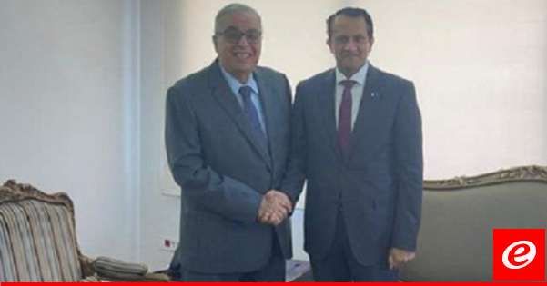 بوحبيب التقى السفير القطري: طلبنا مساعدة قطر لإخراج نساء لبنانيات وعائلاتهم عبر معبر رفح