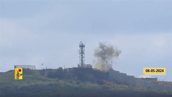 عاجل.. حزب الله ينشر مشاهد لاستهداف موقع الراهب التابع للاحتلال