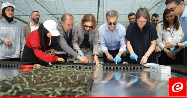 سفيرة الولايات المتحدة تزور مشاريع الشراكة في زغرتا: واشنطن تبقى ملتزمة بمساعدة لبنان على تحقيق الرخاء الطويل الأمد