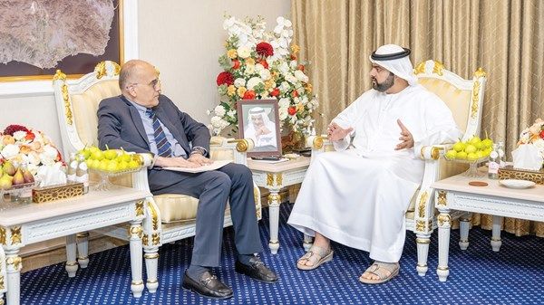 ولي عهد الفجيرة يستقبل سفير كوستاريكا