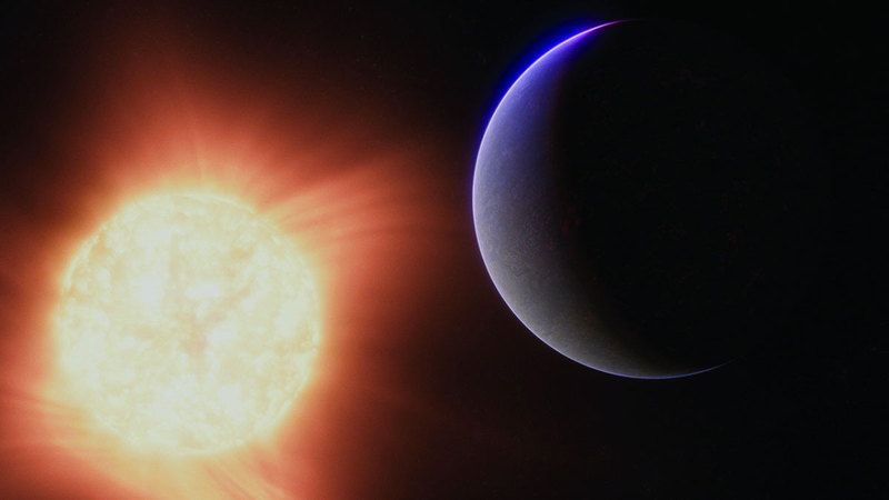 الامارات | علماء يرصدون كوكباً صخرياً له غلاف جوي