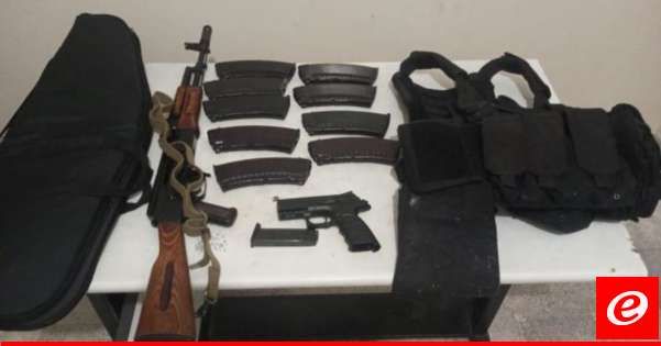 قوى الأمن: توقيف امرأة ورجل لارتكابهما جرائم مختلفة في بريتال وعلي النّهري