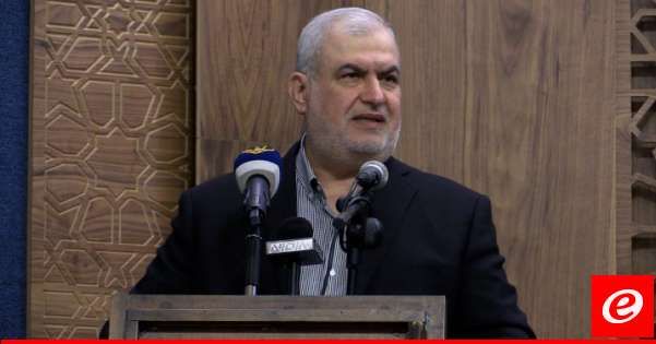 رعد: ما يصنع إستقرارنا هو قوتنا ومقاومتنا وتماسك صفنا ووحدة أبناء مجتمعنا