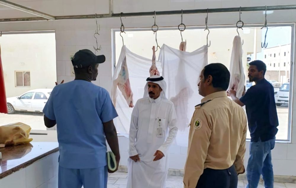 جولات رقابية على أسواق  أسواق النفع العام والمسالخ برابغ