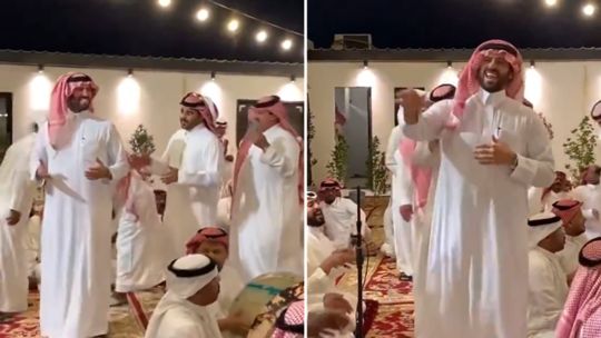 الخليج اليوم .. شاهد.. نشطاء يتفاعلون مع فيديو رقصة أمير سعودي شهير