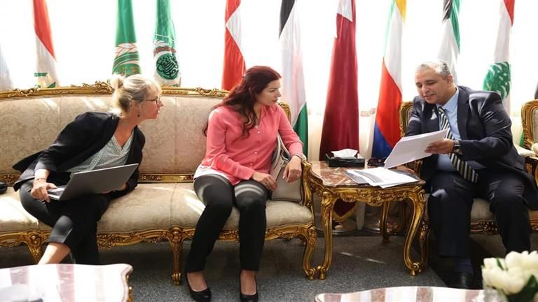 قنصل عام فرنسا بالإسكندرية تزور أكاديمية العلوم والتكنولوجيا والنقل البحري