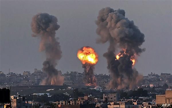 استشهاد 20 فلسطينياً في قصف إسرائيلي على وسط قطاع غزة