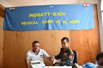 الكتيبة الهندية بـ"اليونيفيل" قدّمت خدمات طبية متنوعة في قرى شبعا وكوكبا وشقرا