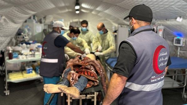 فيديو.. المستشفى الميداني الإماراتي في غزة عالج 20 ألف وأجرى 1745 جراحة