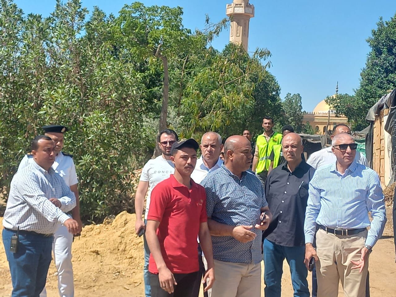 جولة مفاجئة لنائب رئيس "المجتمعات العمرانية" لمدينتى 6 أكتوبر وحدائق أكتوبر