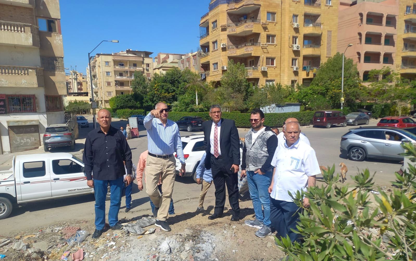 جولة مفاجئة لنائب رئيس "المجتمعات العمرانية" لمدينتى 6 أكتوبر وحدائق أكتوبر