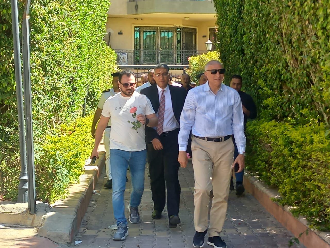 جولة مفاجئة لنائب رئيس "المجتمعات العمرانية" لمدينتى 6 أكتوبر وحدائق أكتوبر