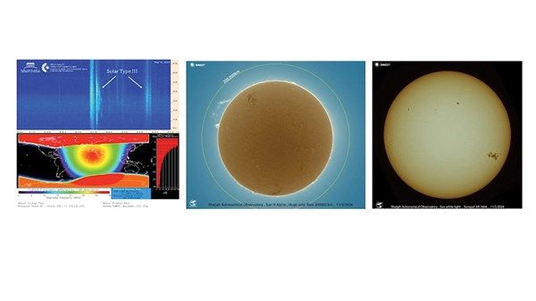 «الشارقة الفلكي»: العاصفة الجيومغناطيسية للشمس ظاهرة طبيعية نادرة