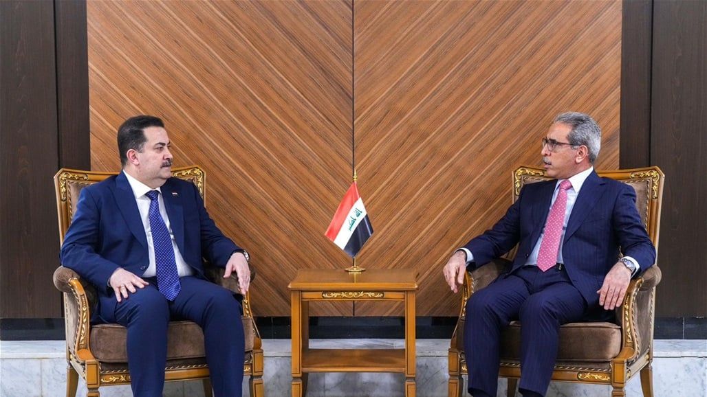 السوداني وزيدان يبحثان تعزيز سبل تدعيم سيادة القانون