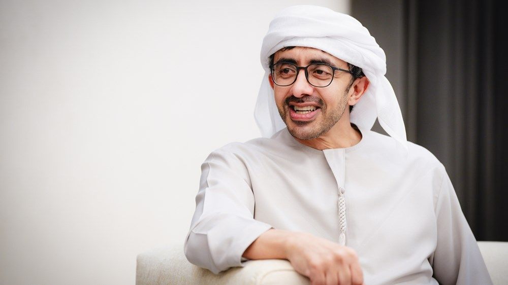 عبدالله بن زايد يبحث مع نائبة رئيس الوزراء وزيرة خارجية سلوفينيا التعاون الثنائي