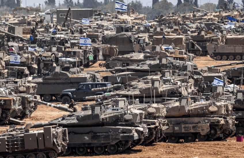 قوات الاحتلال الإسرائيلي تتوغل في عمق مدينة رفح الفلسطينية لأول مرة