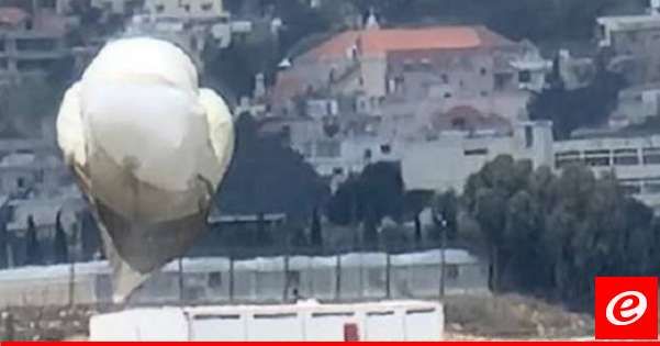 الجيش الإسرائيلي: لا خشية من تسريب معلومات جراء سقوط منطاد للمراقبة بصواريخ "حزب الله"