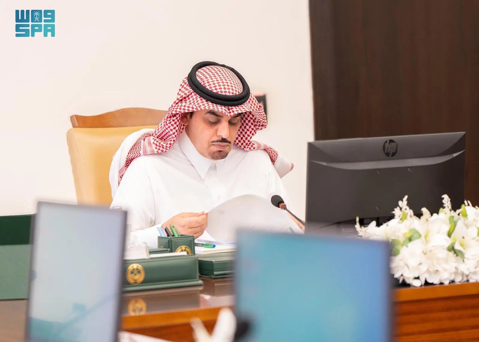 السعودية | محافظ الدرعية يرأس اجتماع لجنة السلامة المرورية بالمحافظة